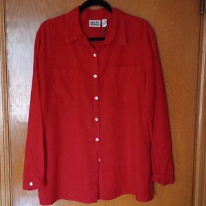 Chico's linen blouse, size 2